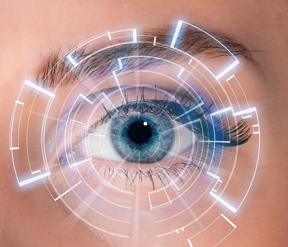Futuristic eye